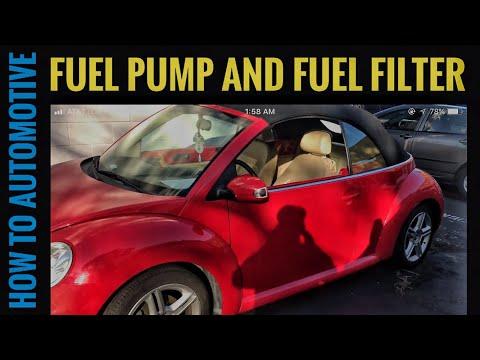 How To Replace The Fuel Pump And Fuel Filter On A Volkswagen Beetle