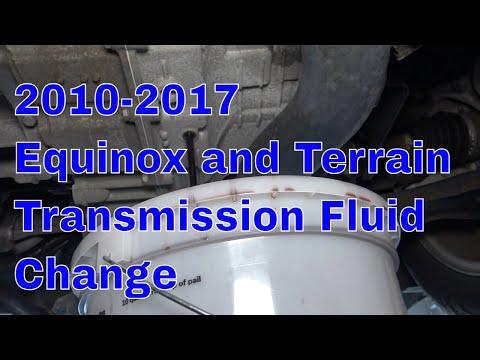 How To Change the Transmission Fluid IN Terrain and Equinox 2010-2017