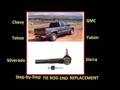How to replace outer tie rod ends (MOOG): GM Truck Silverado Sierra Yukon Suburban