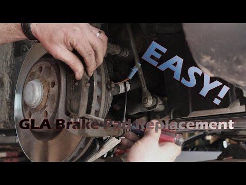 EASY - Mercedes-Benz GLA250 Front Brake Pad Replacement