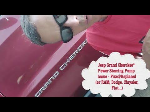 How to Replace the Power Steering Pump on a 2014 Jeep Grand Cherokee
