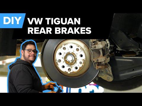 Volkswagen Tiguan Rear Brake Pad &amp; Rotor Replacement DIY (2018-2021 VW Tiguan, Arteon, Atlas)