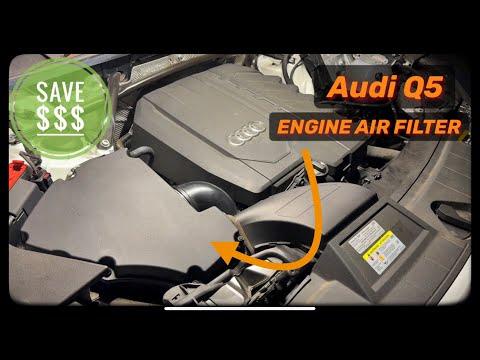 Audi Q5  How To Replace Engine Air Filter 2018 - 2025