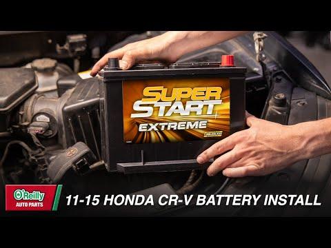 How to Replace the 12V Battery on a 1997-2019 Honda CR‑V (Engine: Inline 4 2.4L)
