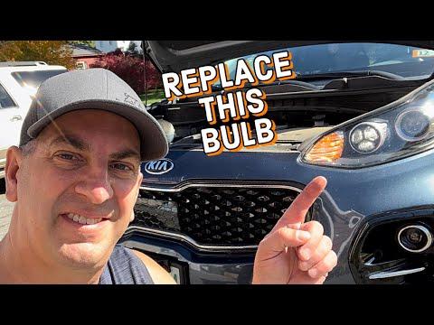 How to Replace Front Turn Signal Bulbs on a 1995-2023 Kia Sportage (DIY Guide)