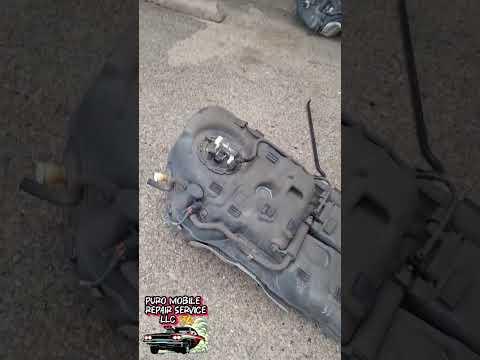 2016 Hyundai tucson gas tank removal. and fuel pump location