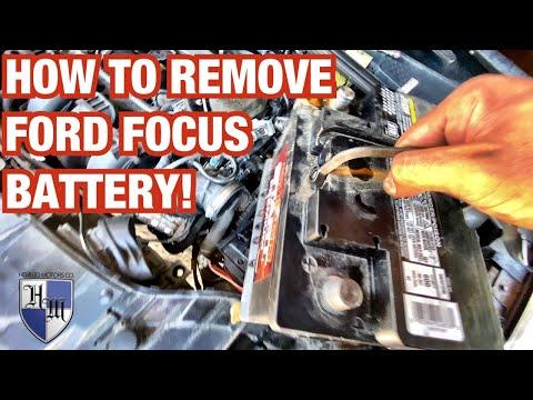 HOW TO REMOVE &amp; REPLACE YOUR BATTERY ON A 2015 FORD FOCUS AND MANY MORE!