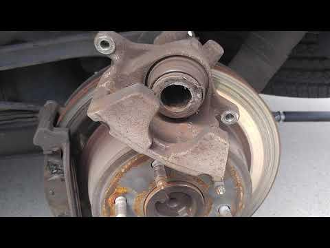 CHEVY TAHOE 2008 REAR BRAKE PADS REPLACEMENT