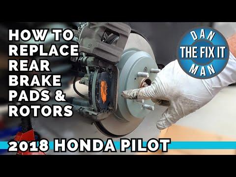 How to Replace Rear Brake Pads & Rotors on a 2016-2022 Honda Pilot (Step-by-Step)