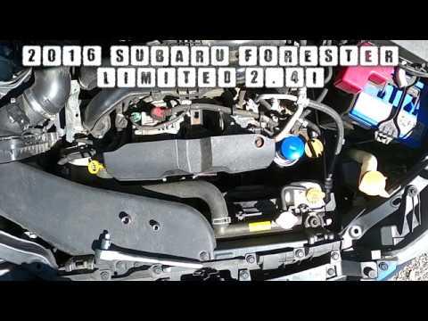 2016 Subaru Forester Serpentine Belt Replacement