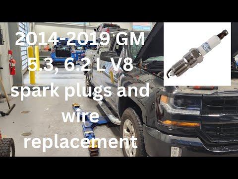 2014-2019 GM 5.3L &amp; 6.2L V8 spark plugs and wire replacement