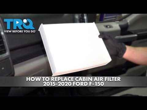 How to Replace the Cabin Air Filter on a 2015-2025 Ford F-150 (Engine: V8 5.0L)