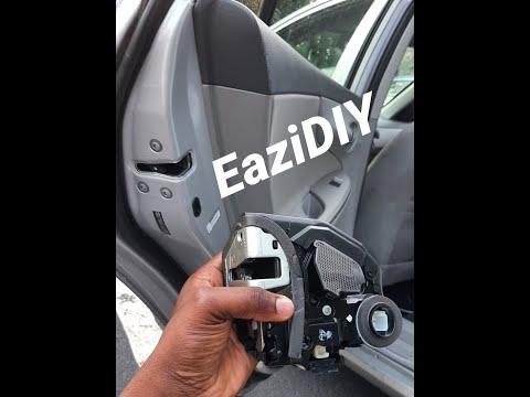 How to Replace the Rear Door Lock Actuator on a 2009-2013 Toyota Corolla