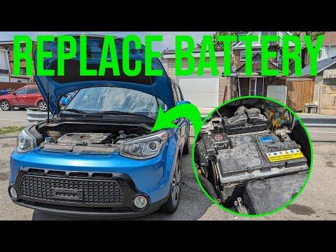 How to Replace the 12V Battery on a 2013-2025 Kia Soul (Step-by-Step Guide) (Engine: Inline 4 1.6L)