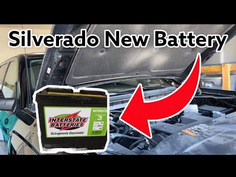 2018 Chevy Silverado 1500 Battery Replacement