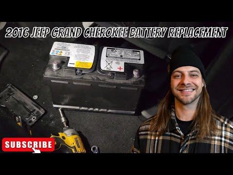How to Replace the Battery on a 2011-2024 Jeep Grand Cherokee (Under Passenger Seat) (Engine: V8 5.7L)