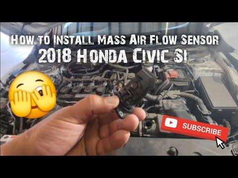 How to: Install Mass Air Flow Sensor 2018 Honda Civic Si 1.5L Turbo