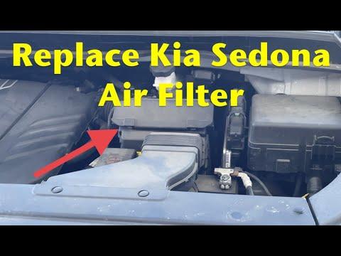 How to Replace the Engine Air Filter on a 2016 Kia Sedona (Step-by-Step Guide)