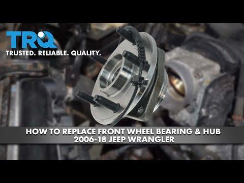 How to Replace Front Wheel Bearing &amp; Hub 2006-18 Jeep Wrangler