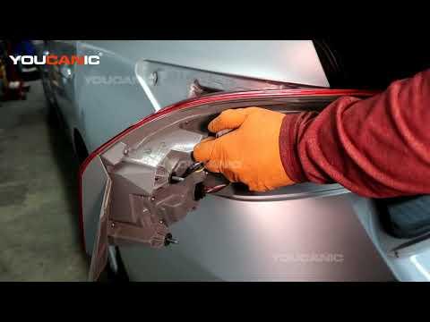 How to Replace Rear Turn Signal Bulbs on a 2018 Nissan Sentra (Trunk Access)