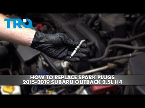 How to Replace Spark Plugs 2015-2019 Subaru Outback 2.5L H4