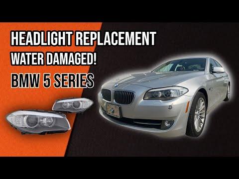 How to Replace Headlight Bulbs on a 2006-2016 BMW 550i (Halogen, HID/Xenon, or LED)