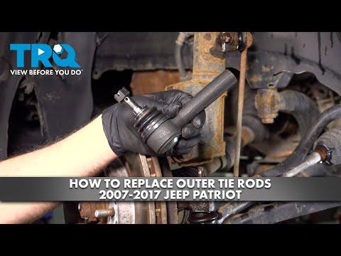 How to Replace the Outer Tie Rod End on a 2016 Jeep Patriot (Front End)