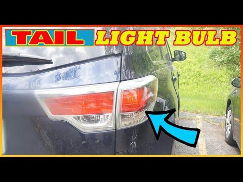 How to Replace Both Taillight Bulbs on a 2016 Toyota Highlander