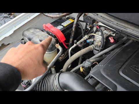 How to Replace the Battery on a 2007-2025 Chevrolet Silverado 1500 (Engine: V8 5.3L)