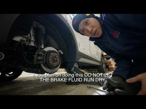 Replacing 2017 Hyundai Tuscon Brakes and Rotors