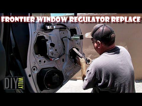 How to Replace Rear Window Regulator on a 2005-2021 Nissan Frontier (Rear Door) (Body: Extended Cab Pickup)
