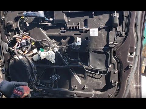 2013-2018 DODGE RAM 1500 2500 3500 HOW TO REMOVE FRONT RIGHT DOOR (LOCK ACTUATOR, REGULATOR, GLASS)