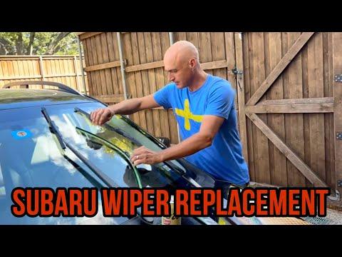 How to Replace Front Windshield Wiper Blades on a 2016-2025 Subaru Crosstrek