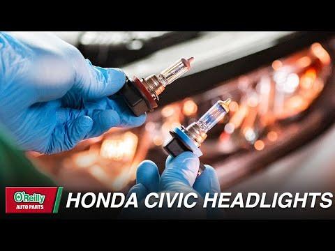 How to Replace Headlight Bulbs (Low Beam H11 & High Beam 9005) on a 2009-2022 Honda Civic (Trim: EX | Body: Sedan)