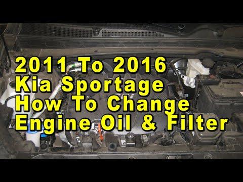 How to Change Engine Oil & Oil Filter on a 2005-2022 Kia Sportage (DIY Guide) (Engine: Inline 4 2.4L)