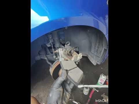 2018 ford fusion front pads replace  tools require: 7mm Allen bit ,  lubricant , flathead