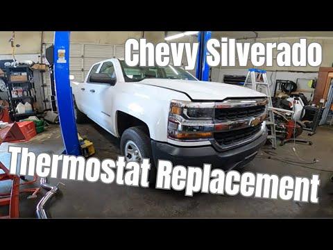 How to Replace the Thermostat on a 2014-2018 Chevrolet Silverado 1500 (Engine: V8 6.2L)