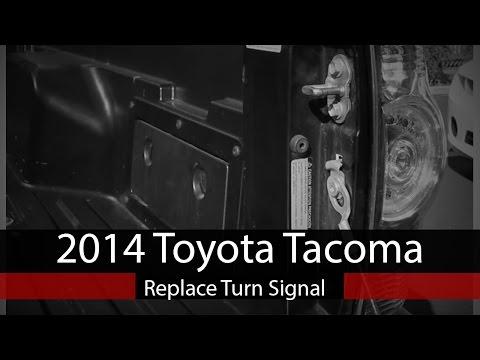 How to Replace Rear Turn Signal Bulbs on a 2015-2023 Toyota Tacoma
