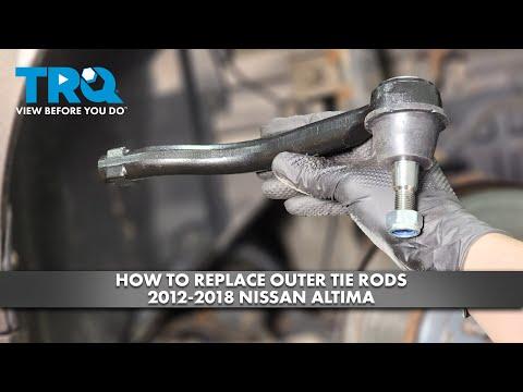 How to Replace Outer Tie Rods 2012-2018 Nissan Altima