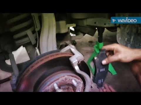 2019 Ford Ranger Wildtrak, Installing a new Breakpads