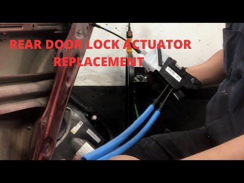 2016-2020 Hyundai Tucson Rear door lock actuator replacement