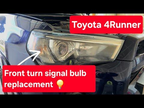 How to Change a Front Turn Signal in a 2016 Toyota 4Runner