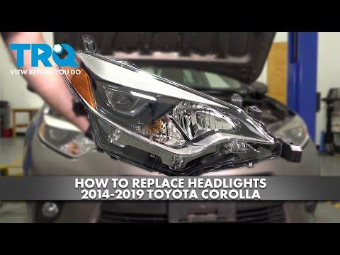 How to Replace Both Low Beam Headlight Bulbs (H11) on a 1993-2017 Toyota Corolla (Trim: LE)