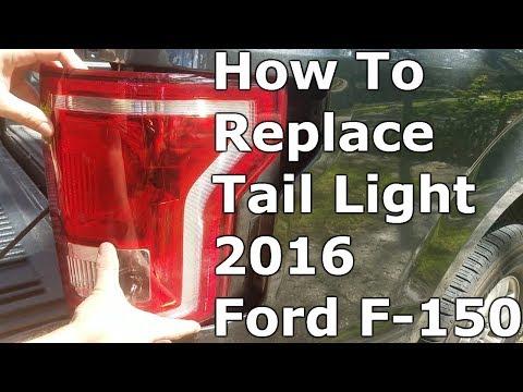How to Replace Both Taillight Bulbs on a 1989-2020 Ford F-150