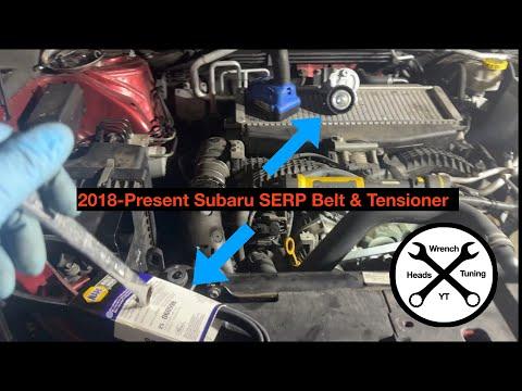 How to Replace the Serpentine Belt on a 2019 Subaru Ascent (Accessory Drive Belt)