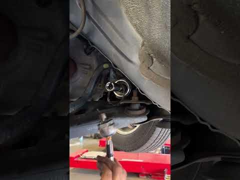 2017 Nissan rogue inner and outer tie rod end replacement.