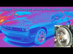 2008-2018 Dodge Challenger Front Brake Pads and Rotor Replacement