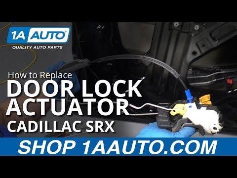 How to Replace Door Lock Actuator 10-16 Cadillac SRX