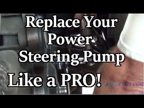 Power Steering Pump Replacement Chevrolet Tahoe, Suburban, Silverado