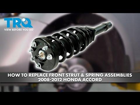 How to Replace Front Strut &amp; Spring Assemblies 2008-2012 Honda Accord